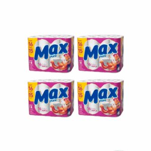 Max Pure 4 Pacotes com 16 rolos de 30m