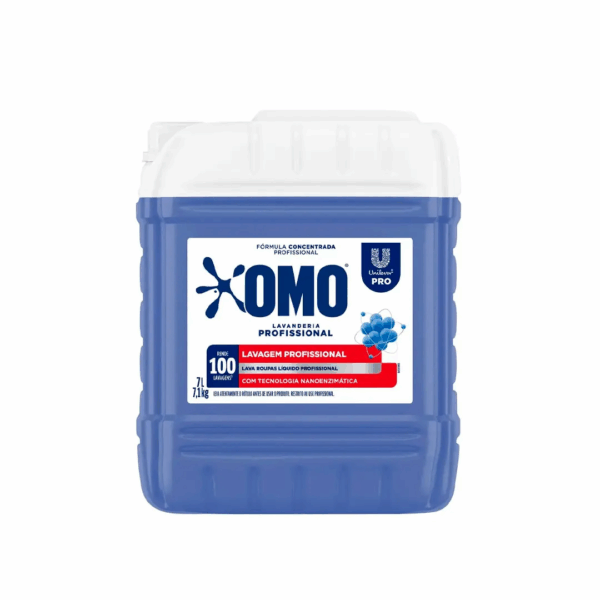 Lava Roupas Lavanderia Pro Líquido 7L Omo