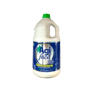 Água Sanitária Cloro Ativo 2,0 a 2,5% Agi Fácil Archote 5 Litro