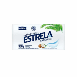 Sabão Pedra 180g Estrela Coco c/5