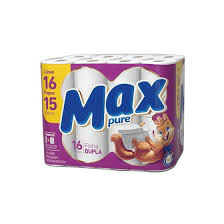 Max Pure 4 Pacotes com 16 rolos de 30m